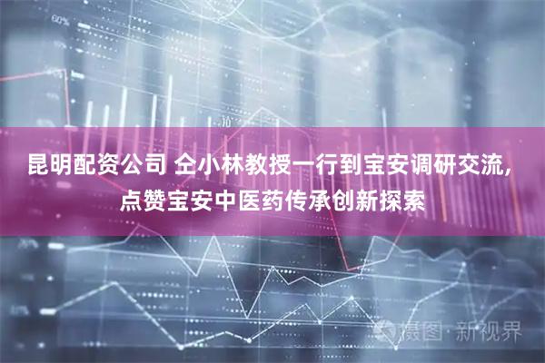 昆明配资公司 仝小林教授一行到宝安调研交流, 点赞宝安中医药传承创新探索